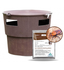 Gaiagen Combo Pack of Red Palm Weevil Lure & Bucket Trap (Pack of 5)